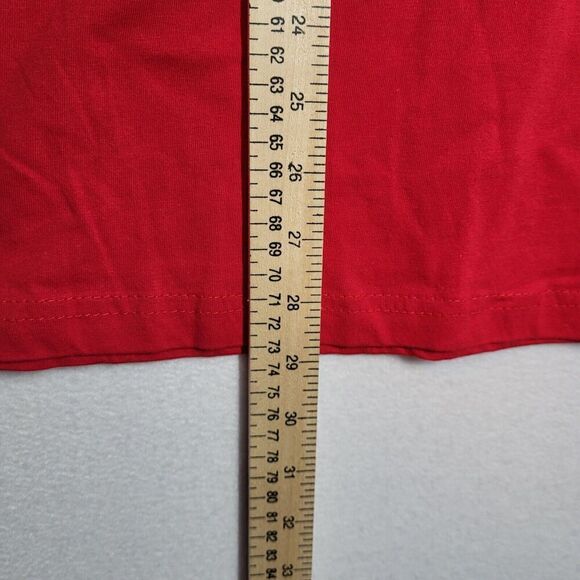 NFL Arizona Cardinals Short Sleeve Scoop Neck T-Shirt Women's 2X Red Cotton NEW - Picture 9 of 9